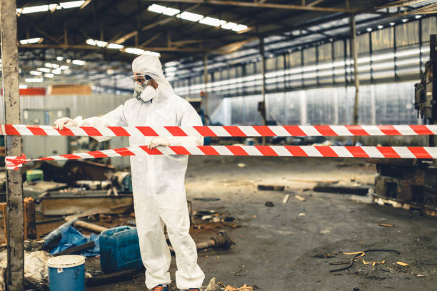 Professional Biohazard technician working in Treynor, IA